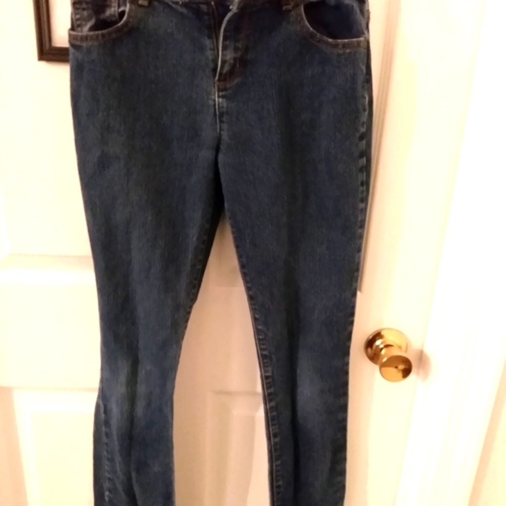 Place Medium Wash 5 pocket Blue Jeans